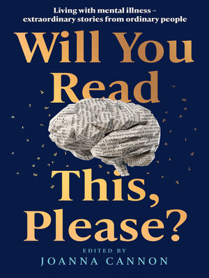 cover image of Will You Read This, Please?